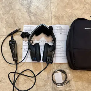 Refurbished Bose A20 ANR Aviation Headset Single Helicopter Plug With Bluetooth